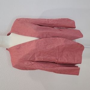 Ann Taylor LOFT pink jacket blazer size 14T NWT